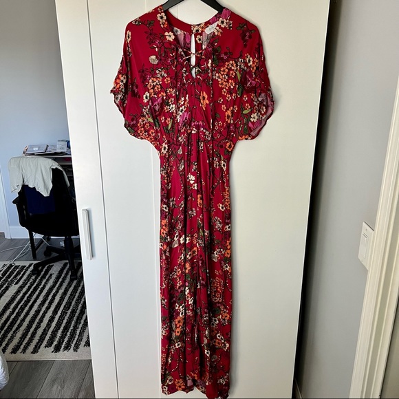 WAYF Floral Maxi Dress. Small - Picture 3 of 15